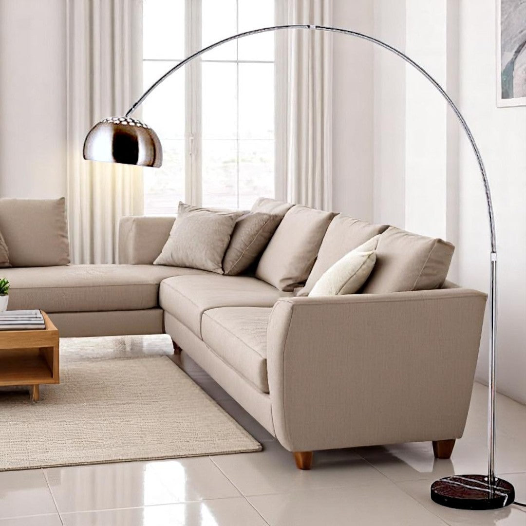 Silver Nexus Arch Floor Lamp (Full Size Arc 7Feets)